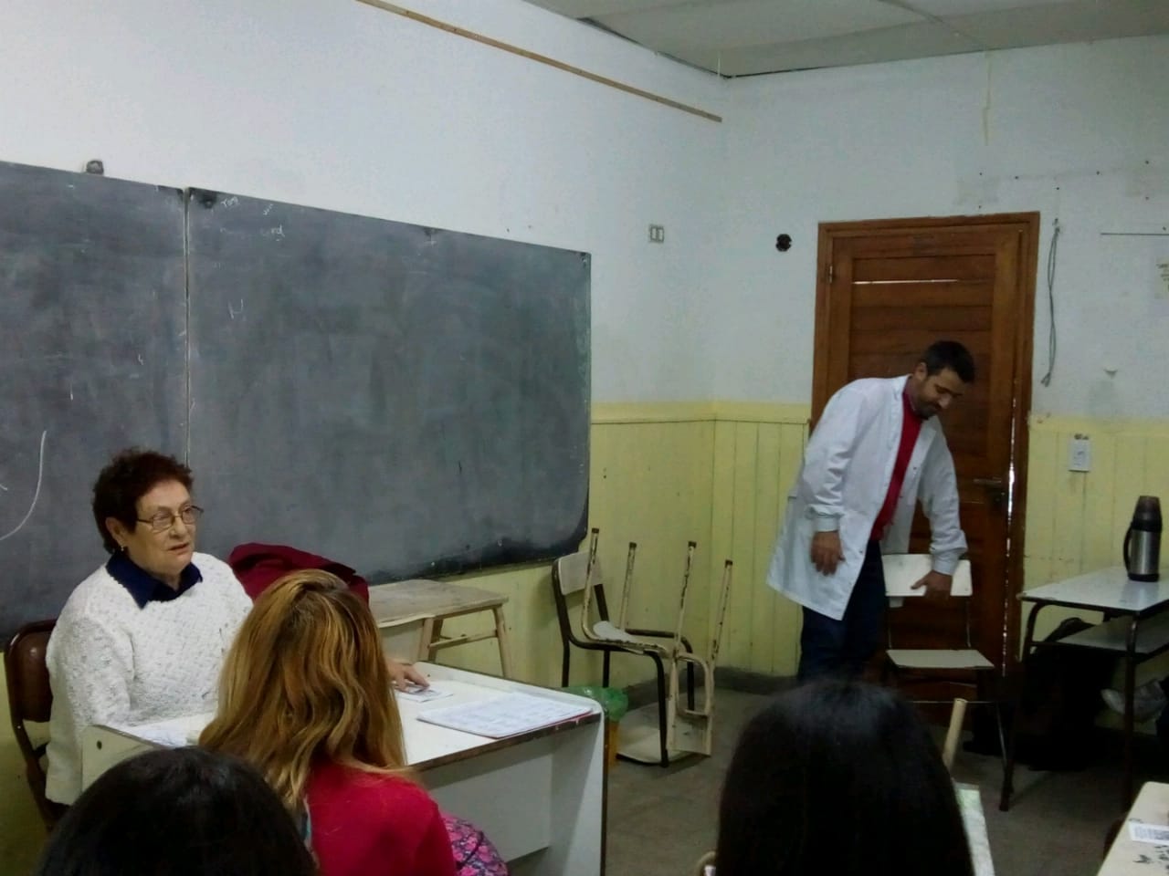 Visita de Abuela de Plaza de Mayo